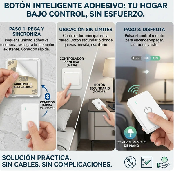 Botón Inteligente Sin Cables